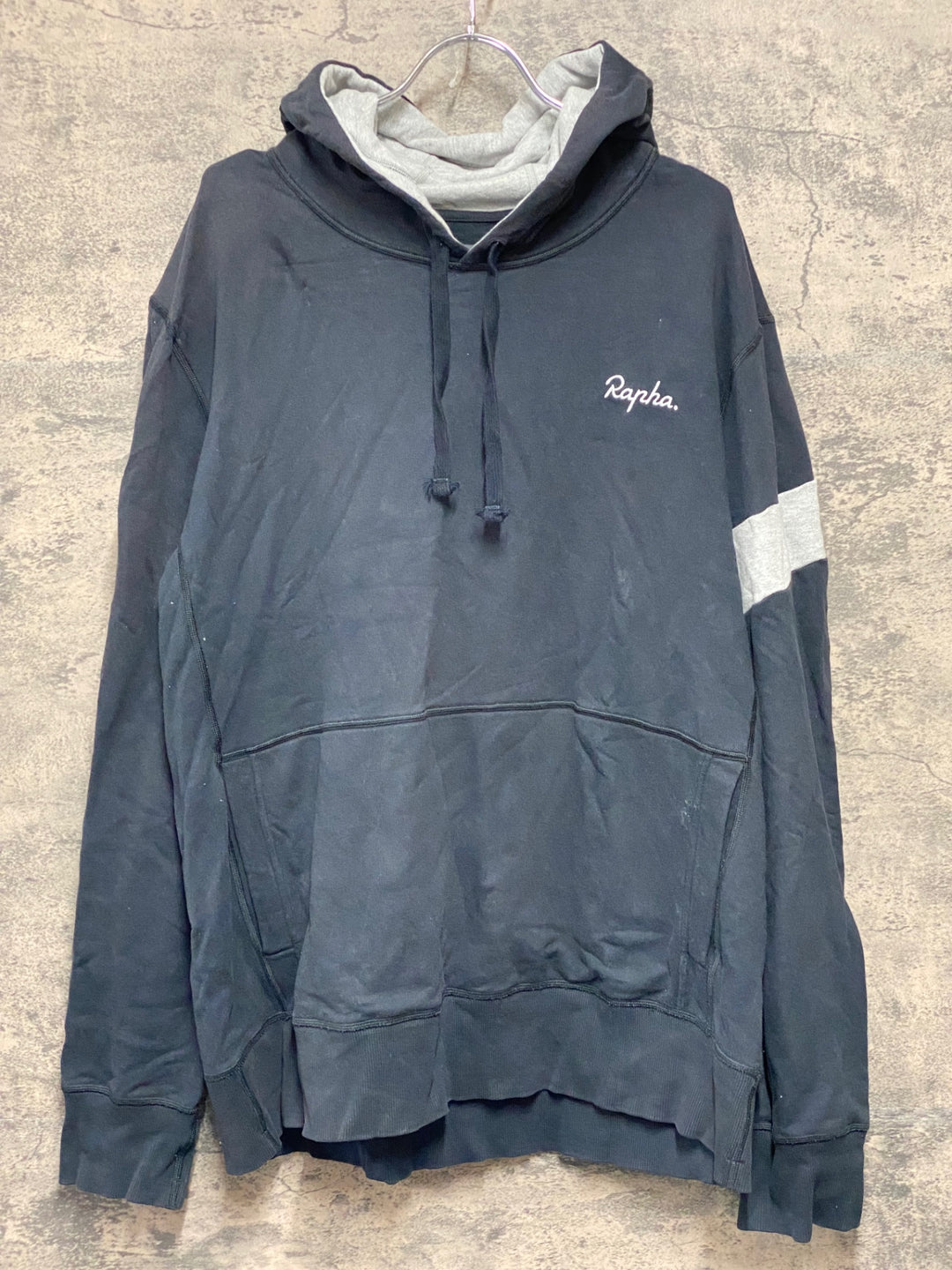 KG227 ラファ Rapha TRAIL HOODIE フーディ 長袖 スウェットパーカー 黒 XXL
