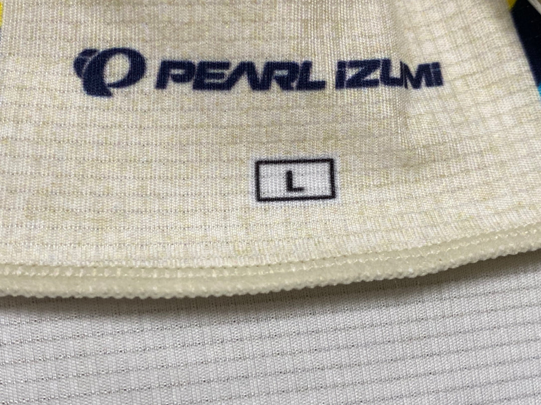 JO347 パールイズミ PEARL iZUMi 半袖 サイクルジャージ 総柄 L