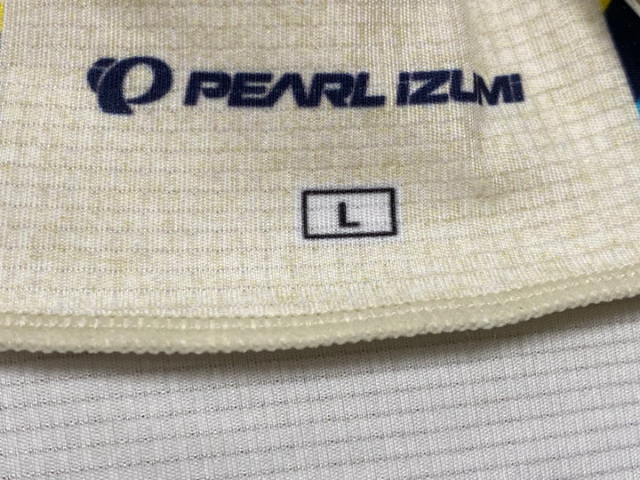 JO347 パールイズミ PEARL iZUMi 半袖 サイクルジャージ 総柄 L