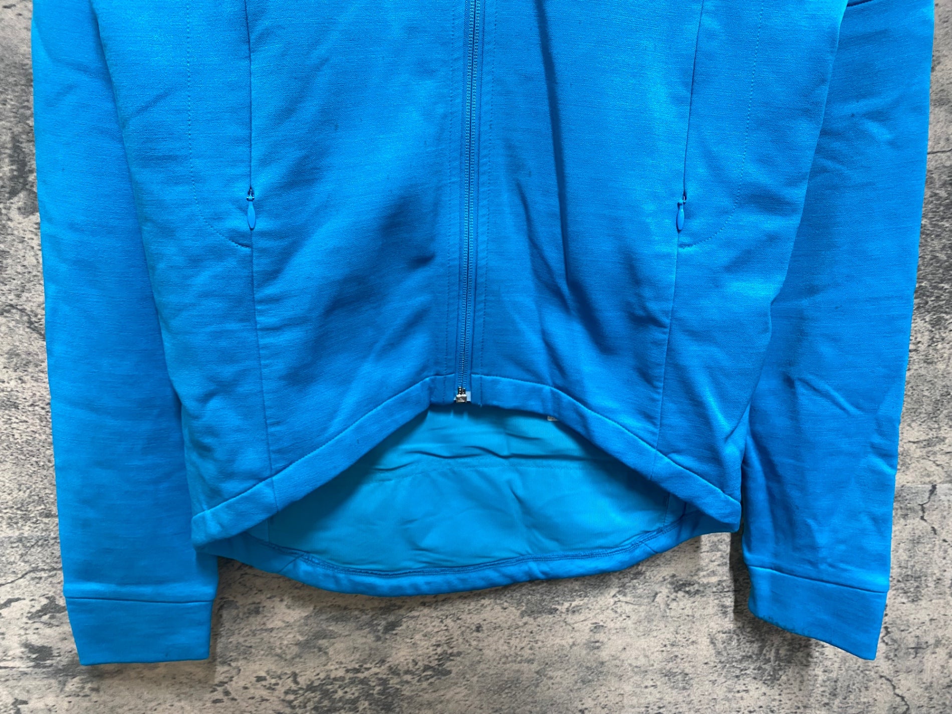 JZ508 ラファ RAPHA WINTER JERSEY 長袖 サイクルジャージ S 水色