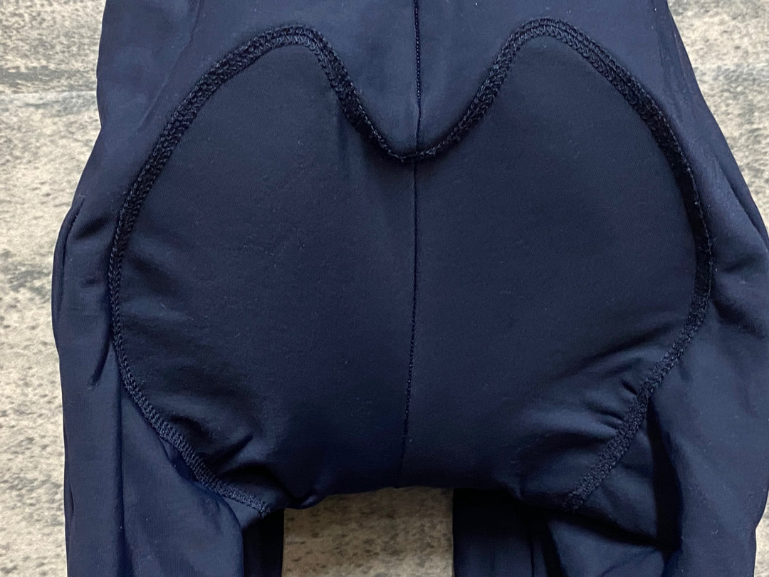 JP774 カステリ CASTELLI ビブタイツ 紺 M 裏起毛