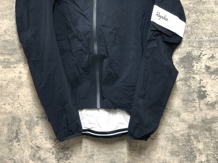 KN008 ラファ Rapha CLASSIC RAIN JACKET Ⅱ 長袖 サイクルジャケット 黒 XS