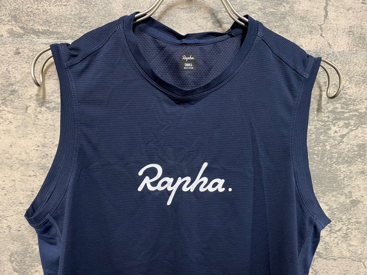 JO870 ラファ Rapha INDOOR TRAINING T-SHIRT ノースリーブシャツ 黒 S