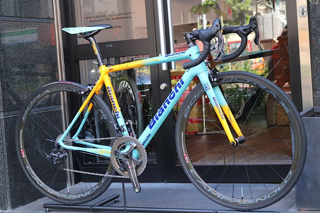 ビアンキ BIANCHI スペシャリッシマ SPECIALISSIMA 2018モデル 53サイズ カンパニョーロ スーパーレコード 11S カーボン ロードバイク 【東京南麻布店】