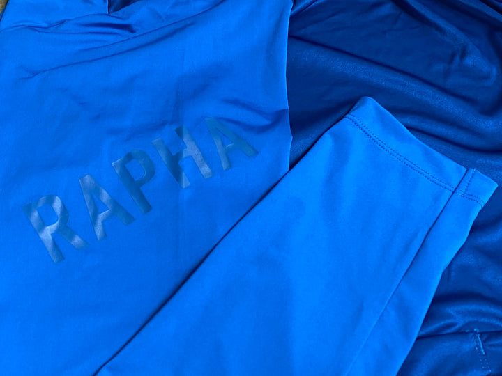 KL765 ラファ Rapha MEN'S PRO TEAM LONG SLEEVE LIGHTWEIGHT JERSEY 長袖 サイクルジャージ 青 XL