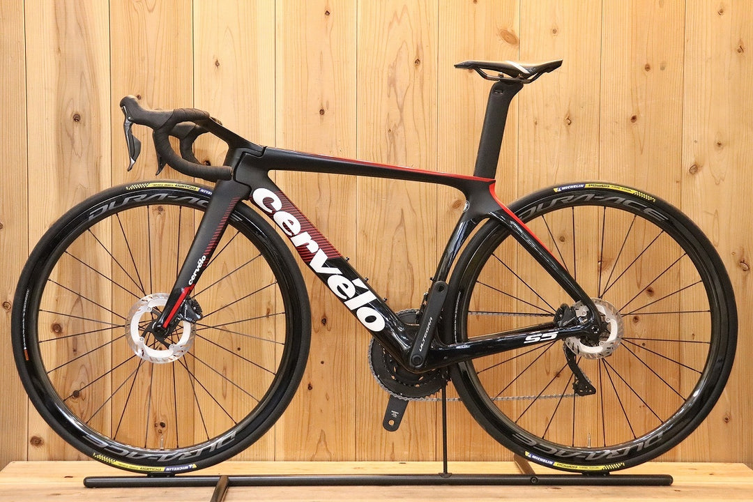 サーヴェロ CERVELO S5 2019年モデル 48サイズ シマノ アルテグラ R8070 MIX Di2 11S カーボン ロードバイク 【芦屋店】