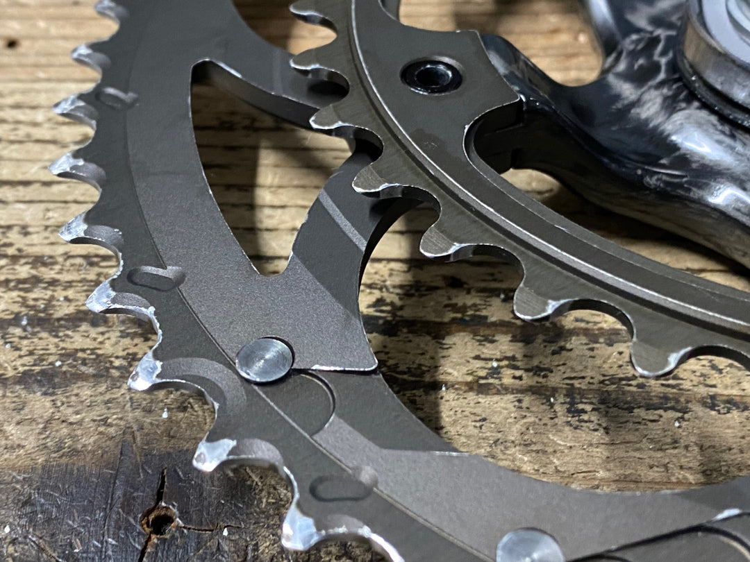 JO312 カンパニョーロ CAMPAGNOLO SPEED 11 FC13-1640C ULTRA-TORQUE CT CARBON クランクセット 165mm 50/34T 2x11s