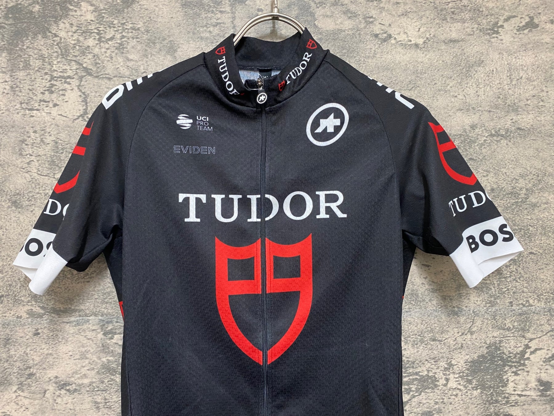 ASSOS TUDOR サイクルジャージ 黒 JM998 アソス assos TUDOR PRO TEAM REPLICA JERSEY 半袖 サイクル