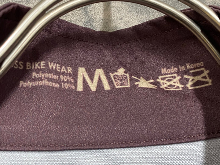 JO059 OSS BIKE WEAR 長袖 ウィンドブレーカー シェルジャケット 茶 M