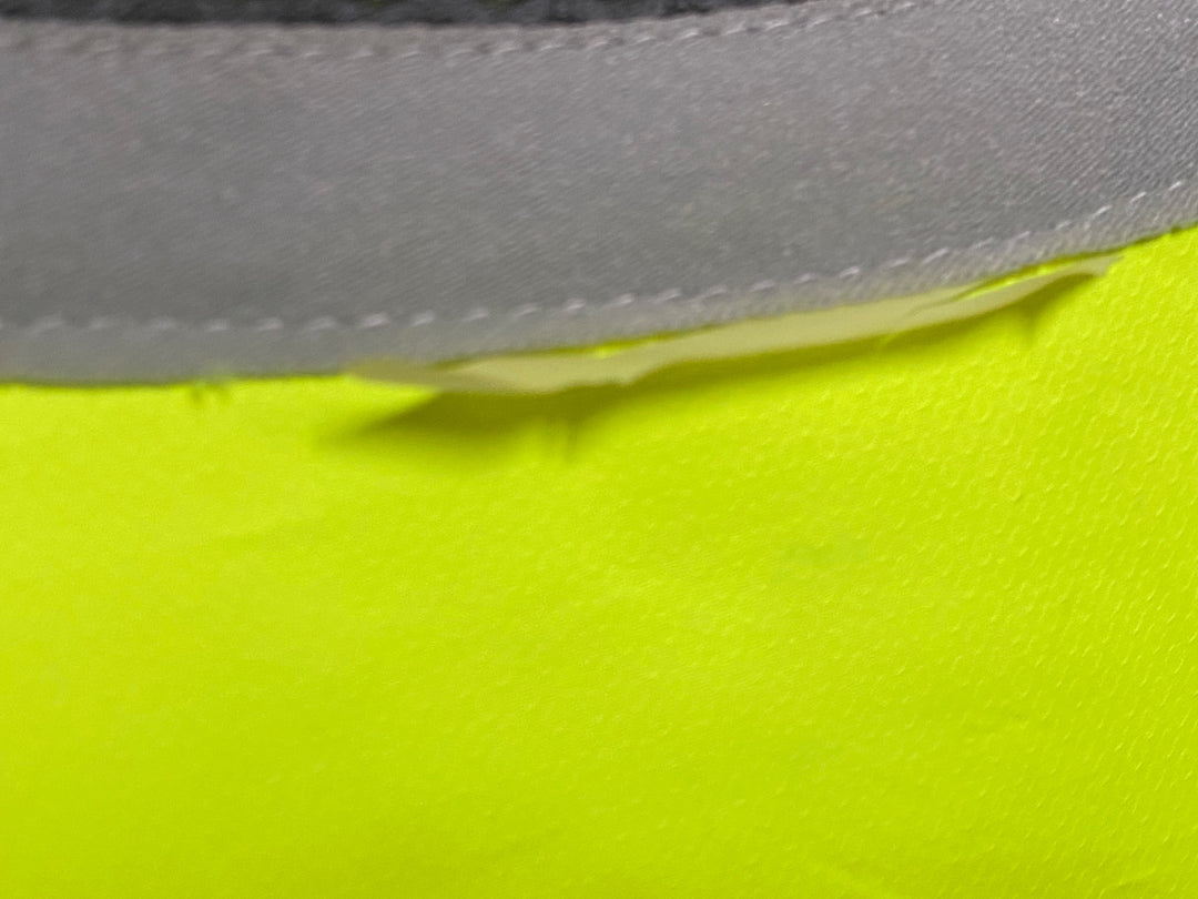 KB235 パールイズミ PEARL iZUMi 長袖 ジャケット 黄 ※タグ劣化 汚れ サイズ不明