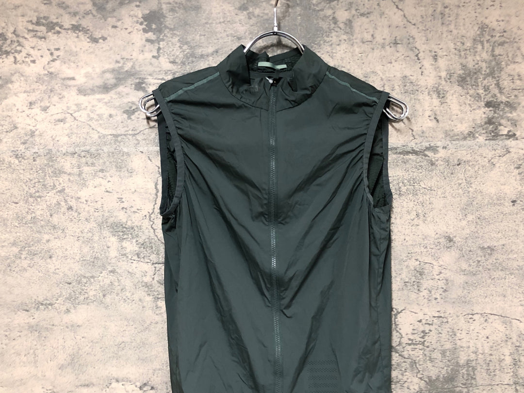 JO796 ラファ Rapha PRO TEAM LIGHTWEIGHT GILET ジレ サイクルベスト S 緑
