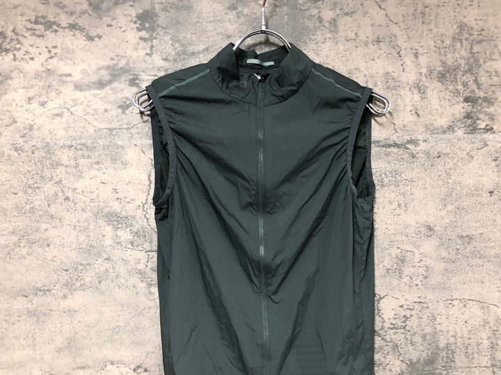 JO796 ラファ Rapha PRO TEAM LIGHTWEIGHT GILET ジレ サイクルベスト S 緑