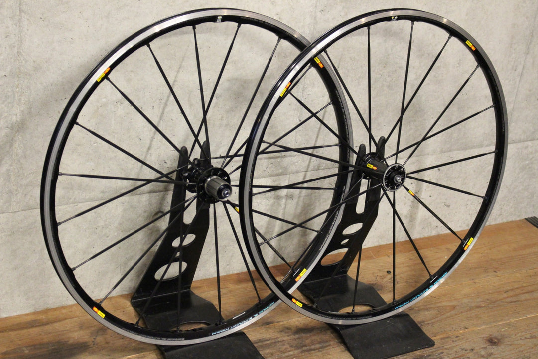 マヴィック MAVIC キシリウム KSYRIUM SL SUPER LIGHT PREMIUM アルミ クリンチャー シマノ 11S/12S ナローリム 15C ホイールセット 【福岡店】