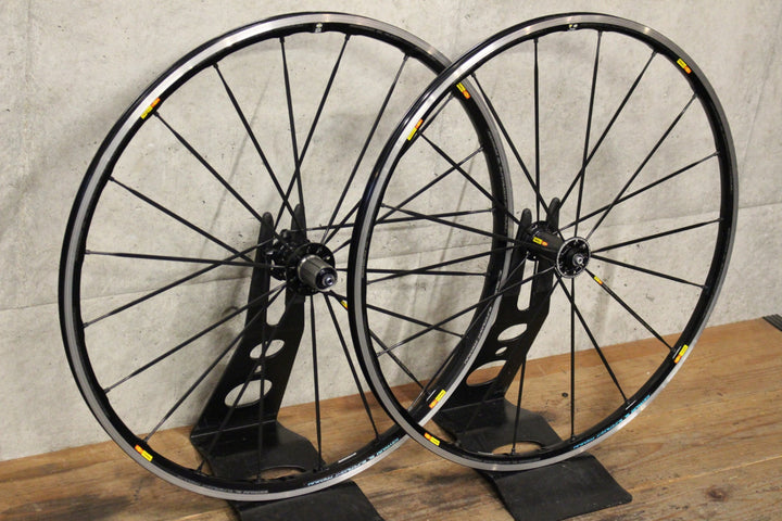 マヴィック MAVIC キシリウム KSYRIUM SL SUPER LIGHT PREMIUM アルミ クリンチャー シマノ 11S/12S ナローリム 15C ホイールセット 【福岡店】