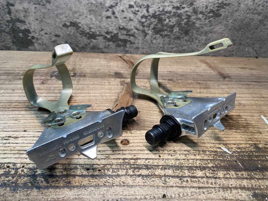 JH705 シマノ SHIMANO PD-A550 エアロ クリップ ペダル