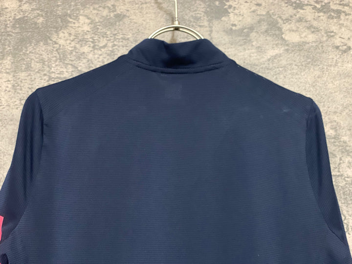 KH914 ラファ Rapha CLASSIC FLYWEIGHT JERSEY 半袖 サイクルジャージ 濃紺 S