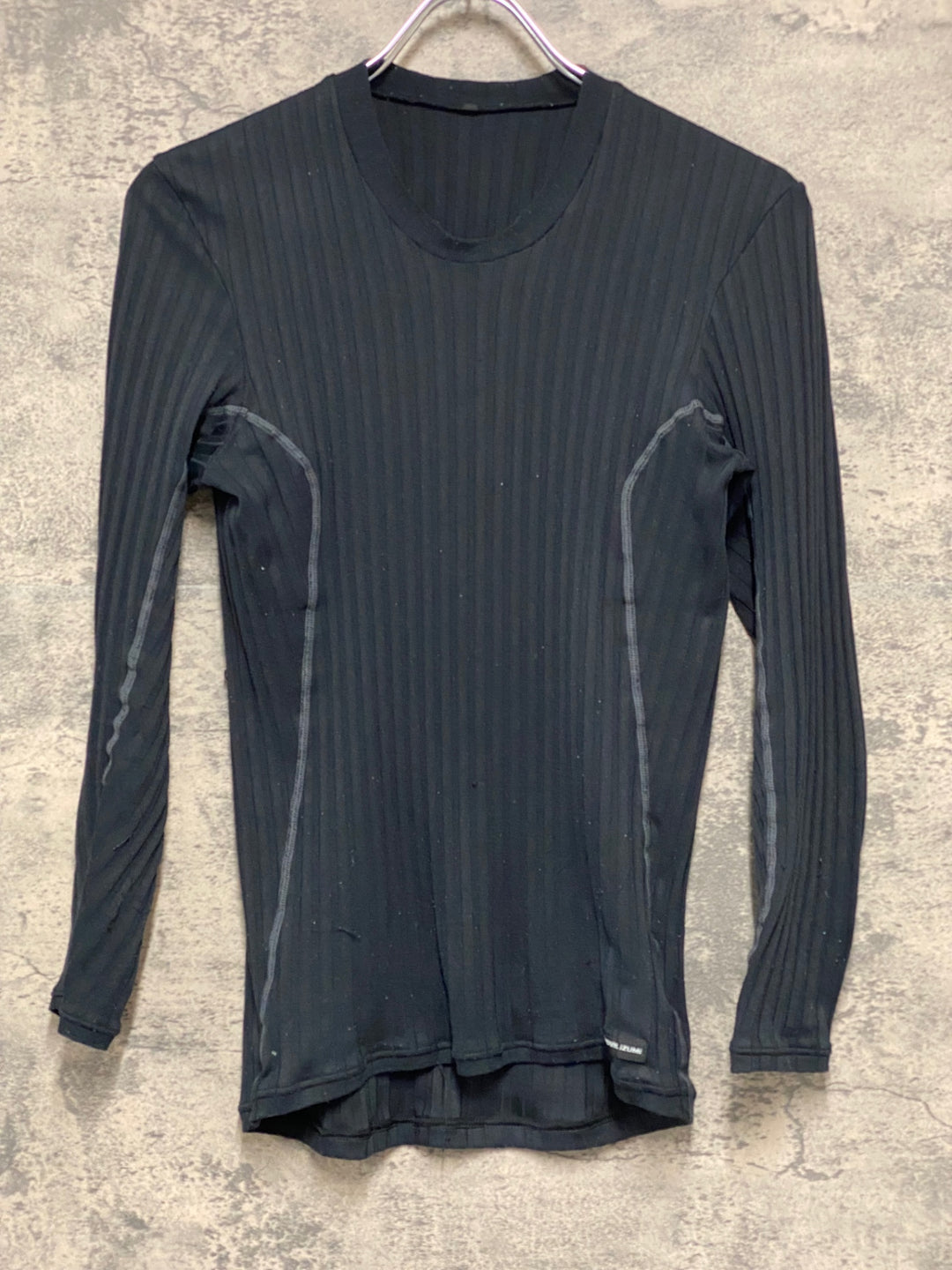 JU504 パールイズミ PEARL iZUMi 長袖 ベースレイヤー 黒 M