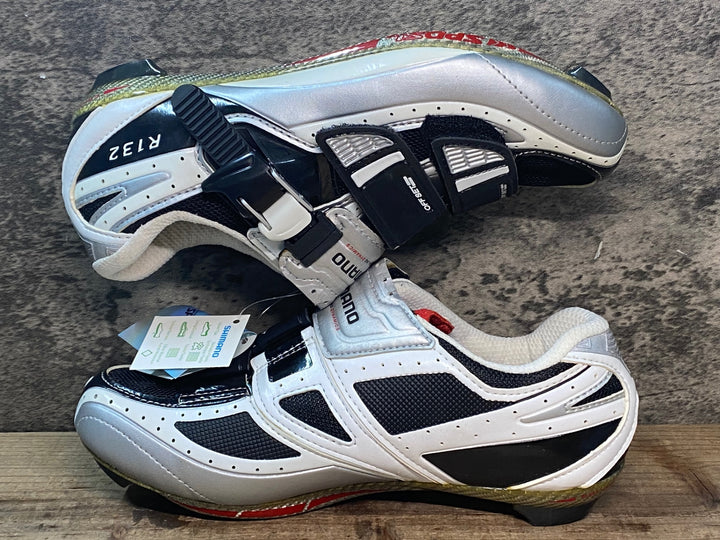 JR493 シマノ SHIMANO SH-R132L ビンディングシューズ 黒 EU37