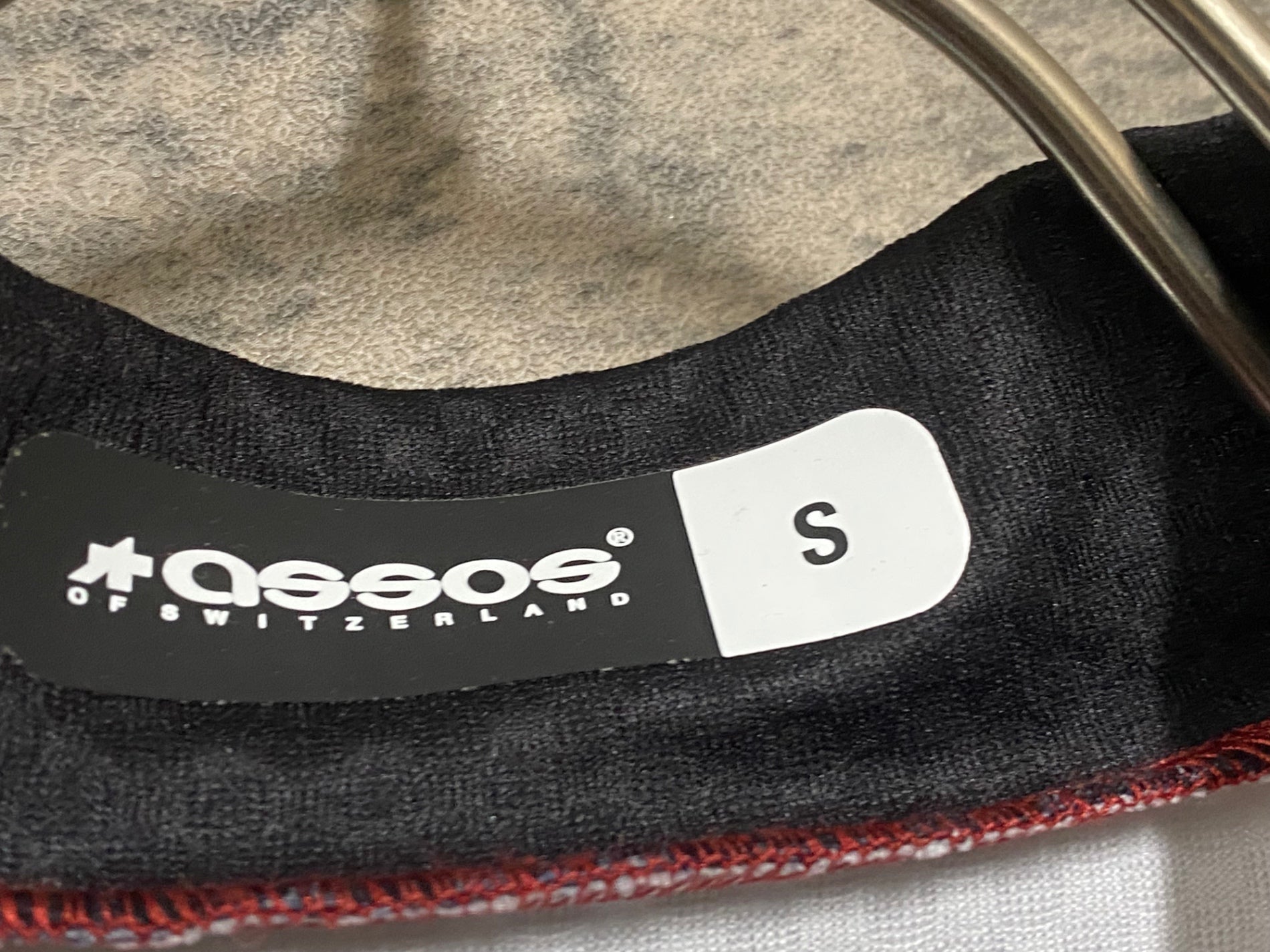KA904 アソス ASSOS 半袖 サイクルジャージ 赤 黒 S Alfa Romeo F1