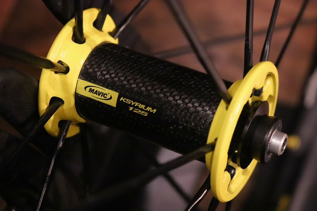 マビック MAVIC キシリウム KSYRIUM 125 アルミ クリンチャー ホイールセット カンパ 11S/12S ナローリム 15C 【東京南麻布店】