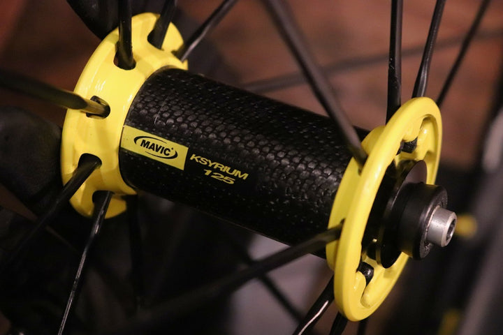 マビック MAVIC キシリウム KSYRIUM 125 アルミ クリンチャー ホイールセット カンパ 11S/12S ナローリム 15C 【東京南麻布店】