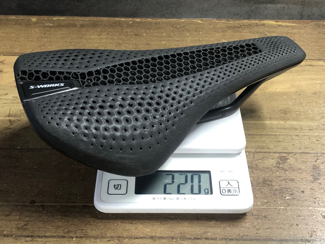 KA729 スペシャライズド SPECIALIZED S-WORKS POWER EVO TECHNOLOGY MIRROR 143mm カーボンレール ※削れあり