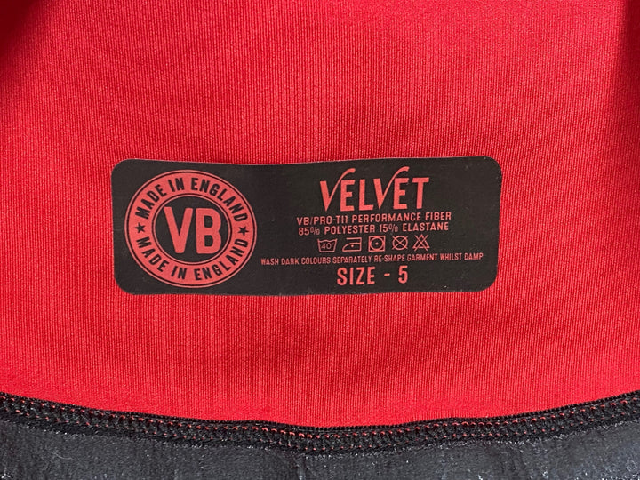 JI147 ヴェロビチ Velobici 長袖 サイクルジャージ 赤 5
