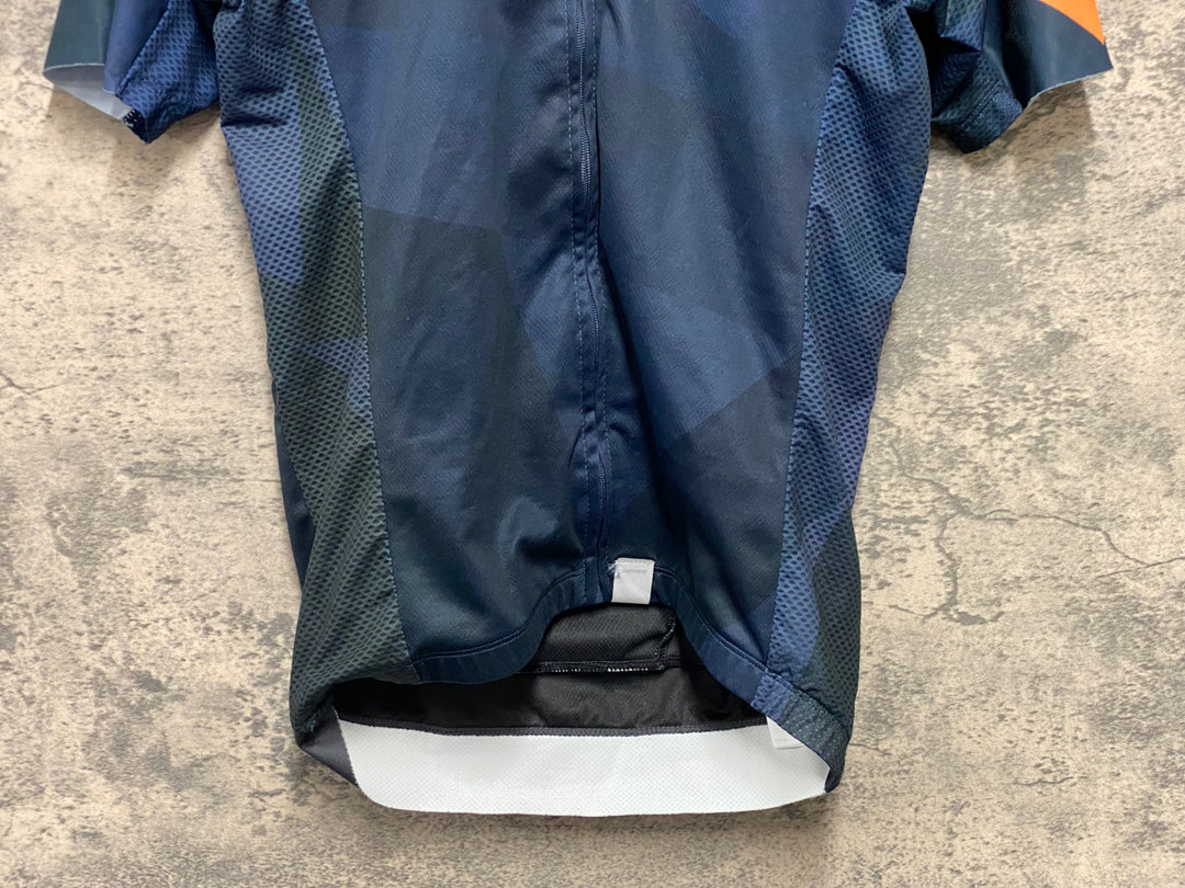 KC200 シマノ SHIMANO 半袖 サイクルジャージ 紺 M