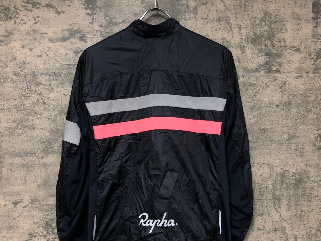 JU326 ラファ Rapha BREVET INSULATED JACKET 長袖サイクルジャケット 黒 S