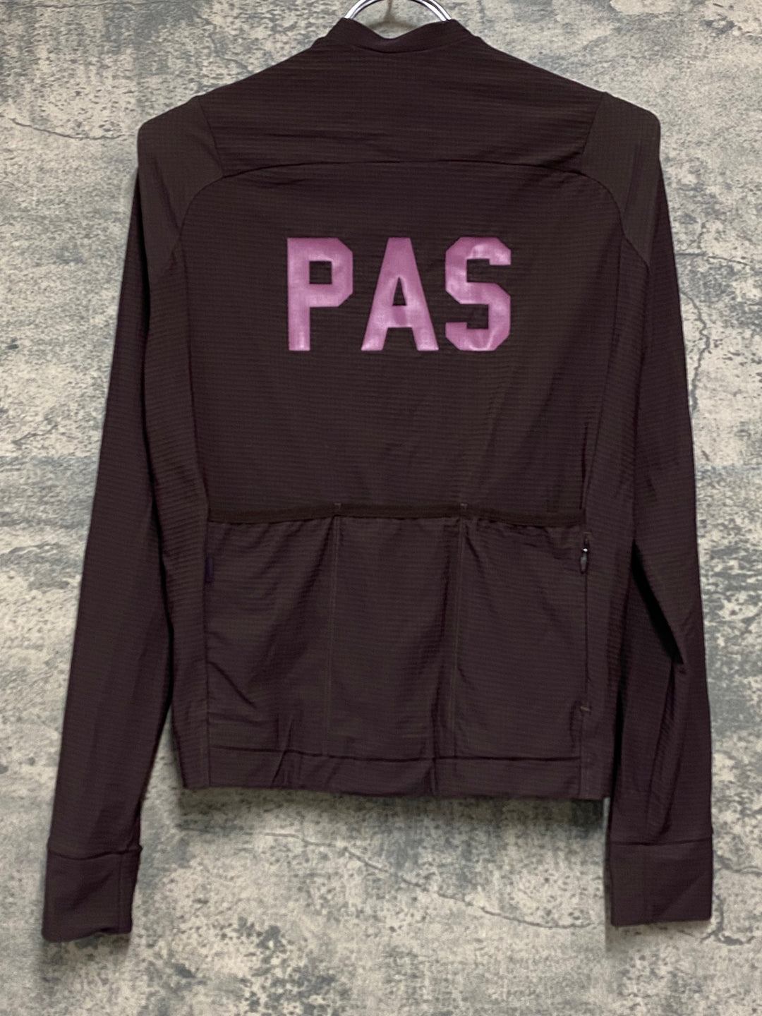KA595 パスノーマルスタジオ PAS NORMAL STUDIOS PAS MECHANISM PRO LONG SLEEVE JERSEY 長袖 サイクルジャージ バーガンディ M