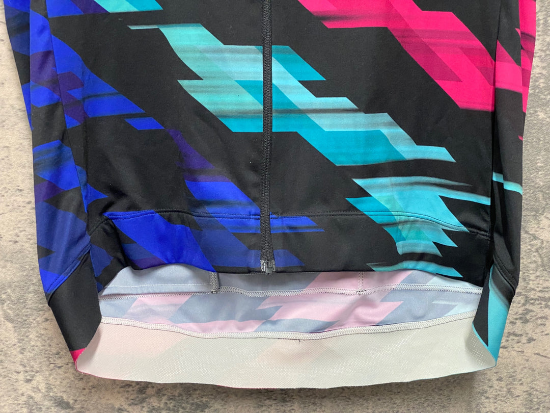 JV262 ラファ Rapha CORE JERSEY 半袖 サイクルジャージ 総柄 L CANYON SRAM