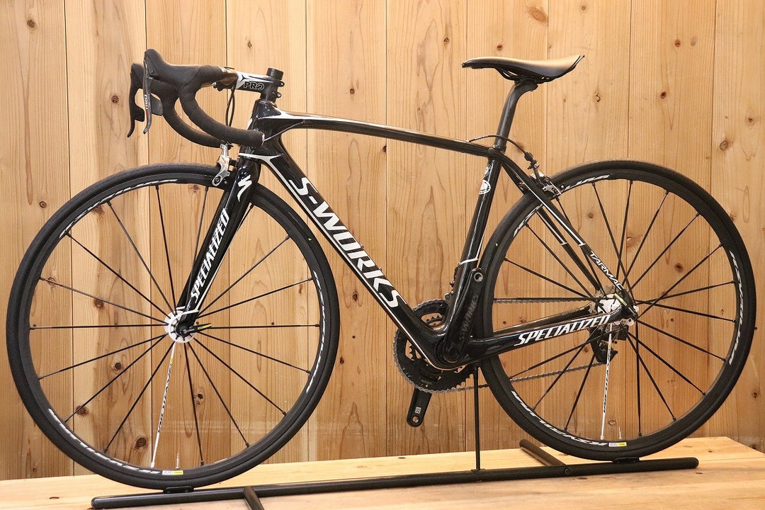スペシャライズド SPECIALIZED エスワークス ターマック S-WORKS TARMAC SL5 2017年モデル 52サイズ スラム レッド E-TAP MIX 11S カーボン ロードバイク 【芦屋店】