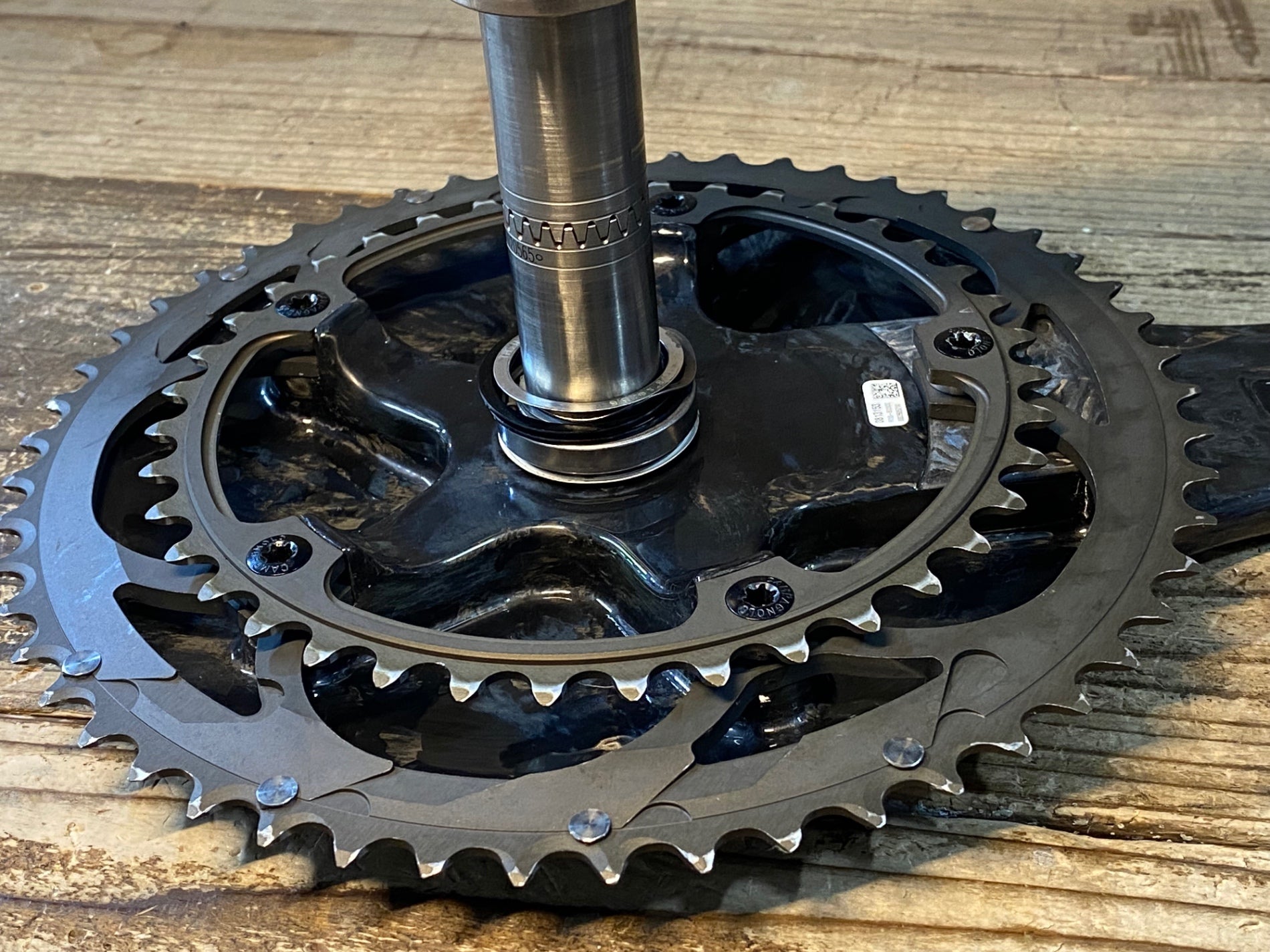 カンパニョーロ アテナ カーボンクランク ウルトラトルク53/39 170mm JT983 カンパニョーロ Campagnolo BORA ULTRA TT FC13-BO293C クランク