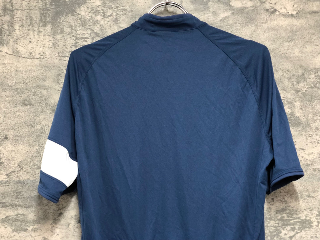 KE037 ラファ Rapha CORE JERSEY 半袖 サイクルジャージ ネイビー L