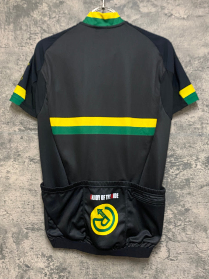 JO283 レリック RERIC 半袖サイクルジャージ 黒 M