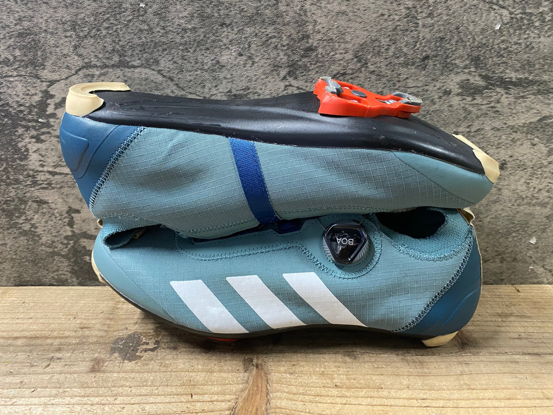 JZ145 アディダス adidas PARLEY ビンディングシューズ ターコイズ 3穴 BOA EU44