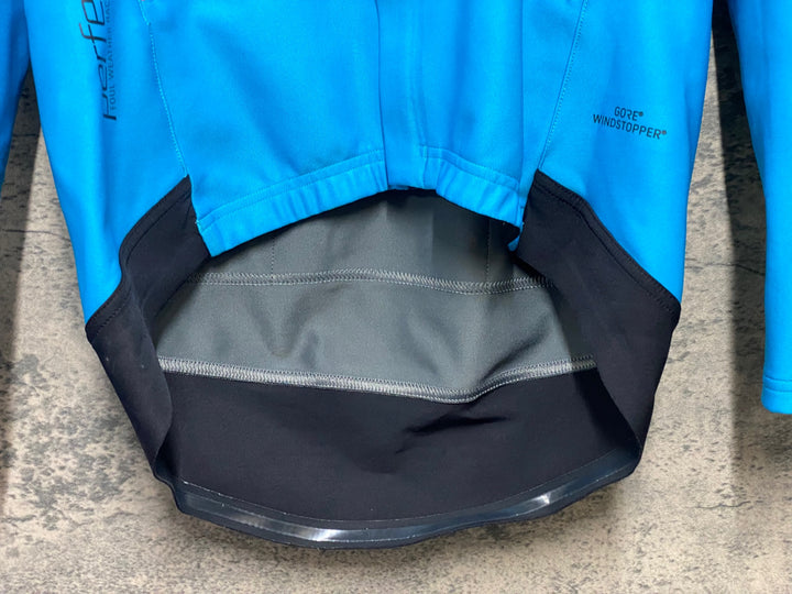 KO896 カステリ CASTELLI ROSSOCORSA 長袖 サイクルジャージ 水色 M perfetto