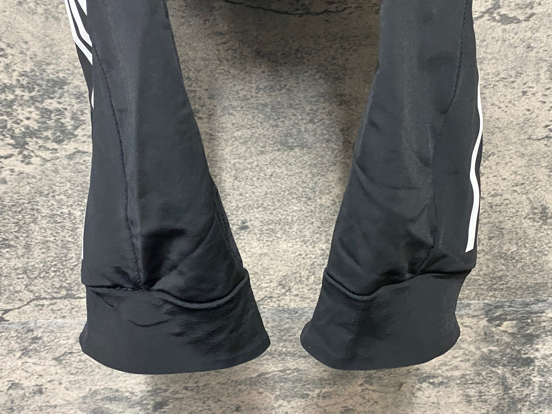 KH482 アディダス adidas ビブショーツ USサイズS 黒白 ※タグカット