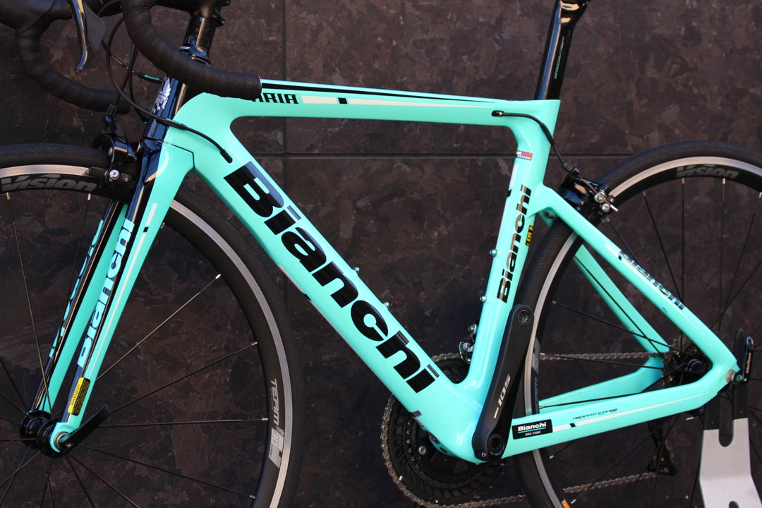 ビアンキ BIANCHI アリア ARIA 2019モデル 50サイズ シマノ 105 R7000 11S カーボン ロードバイク 【福岡店】