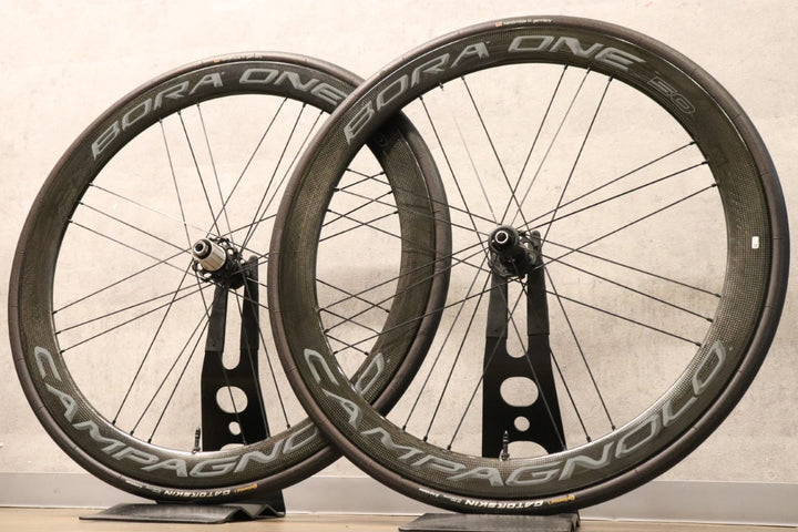 カンパニョーロ CAMPAGNOLO BORA ONE 50 DB カーボン チューブラー シマノ 12/11S ホイールセット 【さいたま浦和店】