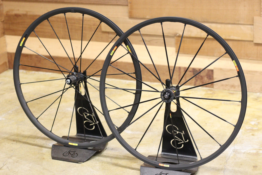 マヴィック MAVIC キシリウム エグザリット KSYRIUM SLR EXALITH アルミ クリンチャー ホイールセット シマノ 11S/12S 15C 【立川店】