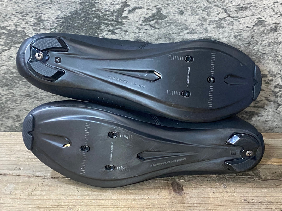 KA871 ボントレガー BONTRAGER ヴェロシス VELOCIS WIDE ビンディングシューズ EU42 黒 3穴