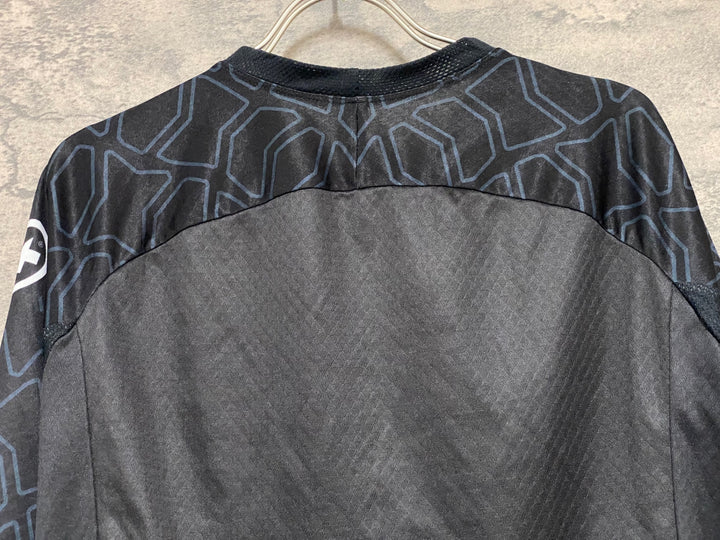 KF519 アソス ASSOS TRAIL SHORT SLEEVE JERSEY 半袖 トレイルジャージ 黒 S ※ほつれ大