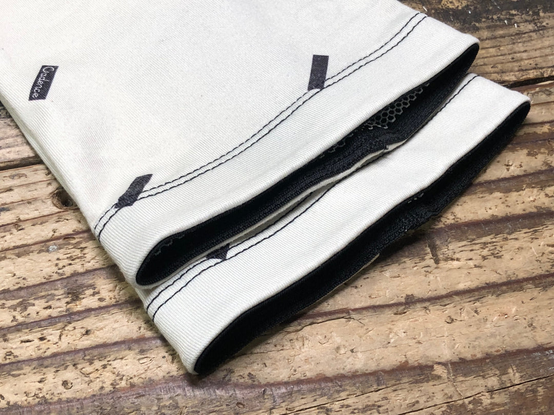 JQ497 ケイデンス Cadence アームカバー 白 S 裏起毛