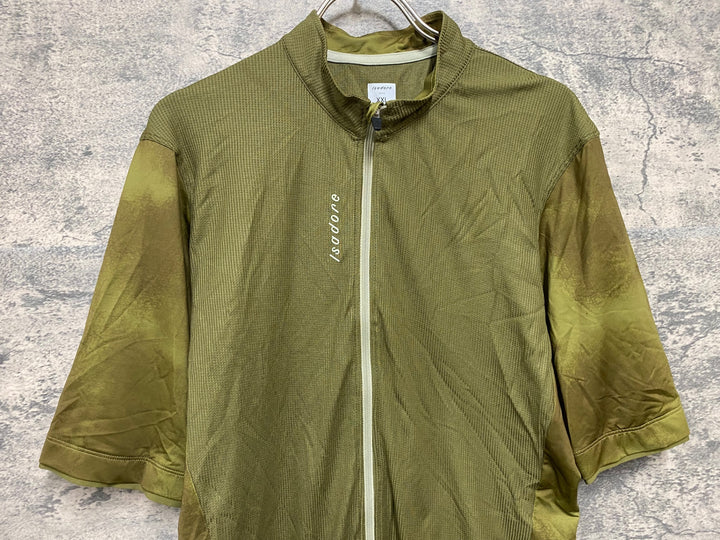 JX842 イザドア Isadore 半袖 サイクルジャージ XXL 緑