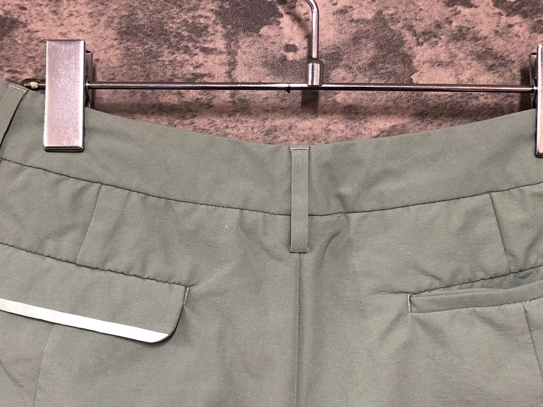 KL474 ラファ Rapha WOMEN'S TURN - UP SHORTS サイクルパンツ ミントグリーン XXS ※動物の毛