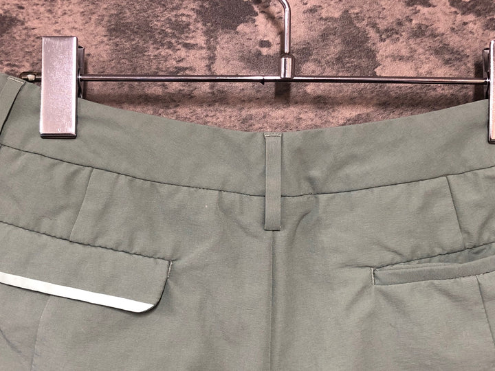 KL474 ラファ Rapha WOMEN'S TURN - UP SHORTS サイクルパンツ ミントグリーン XXS ※動物の毛