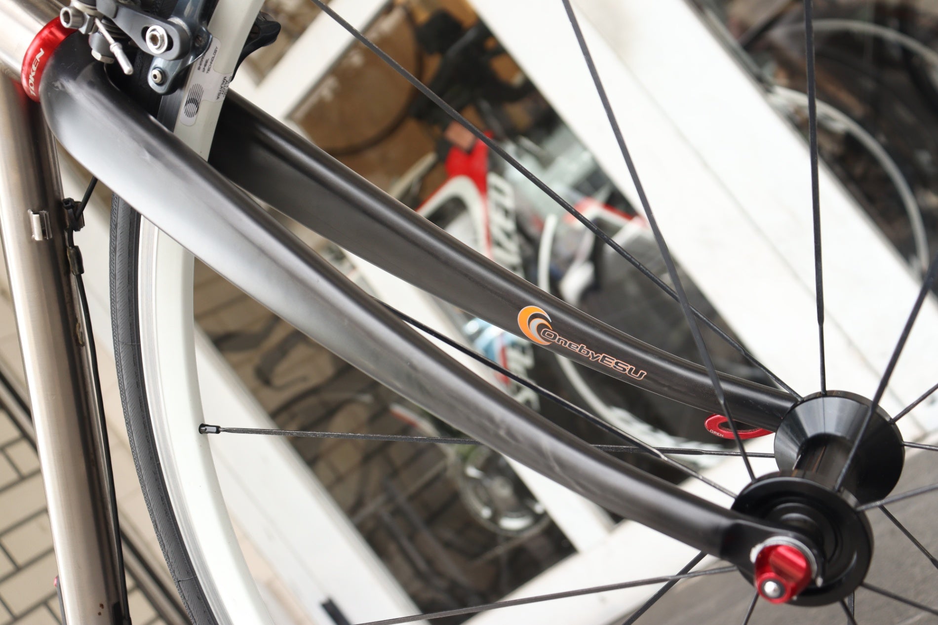 玄人好みの逸品】 ティグ TIG チタニア OZ-R518 490サイズ シマノ