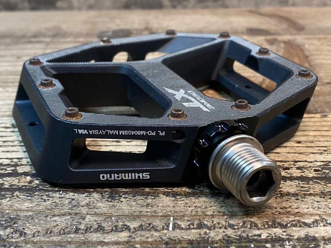 JI428 シマノ SHIMANO デオーレ DEORE XT PD-M8040 SM フラットペダル