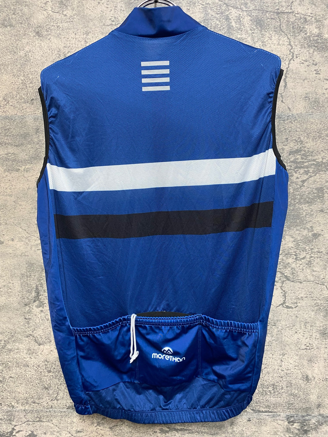 JR141 モーゼン Morethan ジレ サイクルベスト ネイビー L